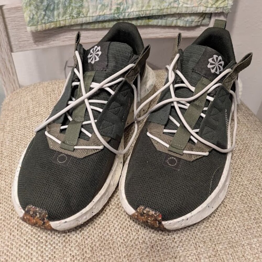 GENTLY Used Men's Nike Crater Impact Sequoia Sail (DB2477-300) Shoes - Size 10.5